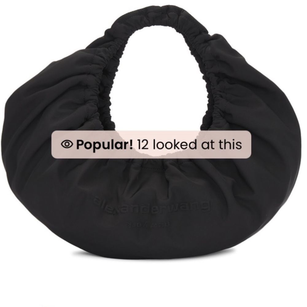 Alexander Wang Black Hobo Bag